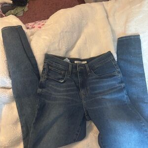 Levi's Dark Blue Skinny Jeans